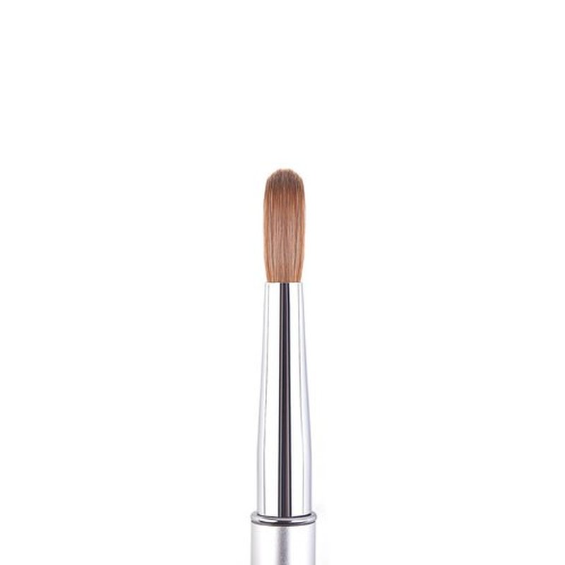 KADS 100% Kolinsky Sable Acrylic Brush Nail Brush for Acrylic Application Round Head Crimped Nail Art Brush Manicure Tool (8#)