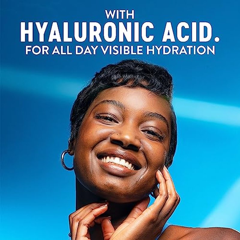 Biore UV Aqua Rich SPF 50 PA++++ Daily Moisturizer Sunscreen for Face, For Sensitive Skin, Oil Free, Hyaluronic Acid, Vegan, Oxybenzone & Octinoxate Free, Dermatologist Tested, 1.7 Oz/3pk