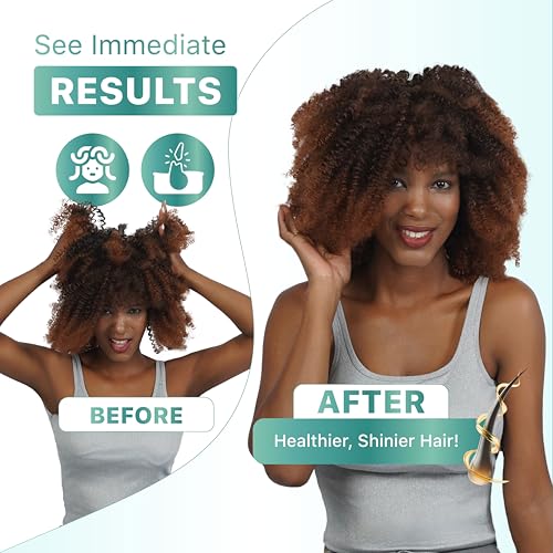 High-Power Hair Steamer Cap for Natural Hair ? Deep Conditioning, Easy to Use, Adjustable Heat & Timer, at-Home Salon Treatment for Black Hair Care, Moisture & Repair Treatment for Healthy Hair