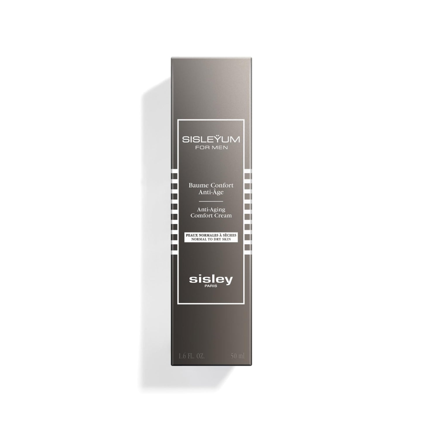 Sisley Paris Sisleyum Anti-Aging Comfort Cream - Smooths, Soothes & Hydrates - For Normal-to-Dry Male Skin - Non Sticky, Non Shiny - Light Fragrance with Woody Notes - 50 mL