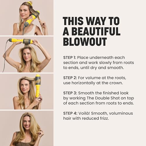 Drybar Blow-Dryer Shot Collection | Faster Blowouts with Tons of Volume and Less Frizz | Choose The Barrel Size Best for Your Hair Length and Desired Style