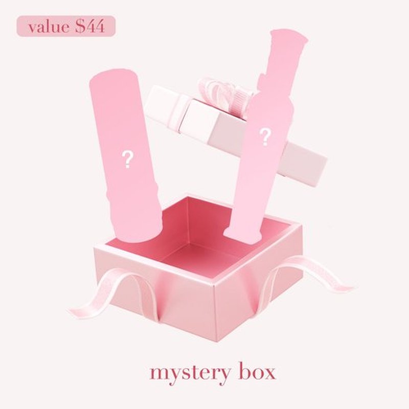 Flower Knows Mystery Box- 2 Luscious Lipsticks,Value at $44,Includes Lip Cream,Lip Gloss,Lip Gloss Stick,Matte Lipstick,Lip Lacquer (Glowy*2, 2 Count)