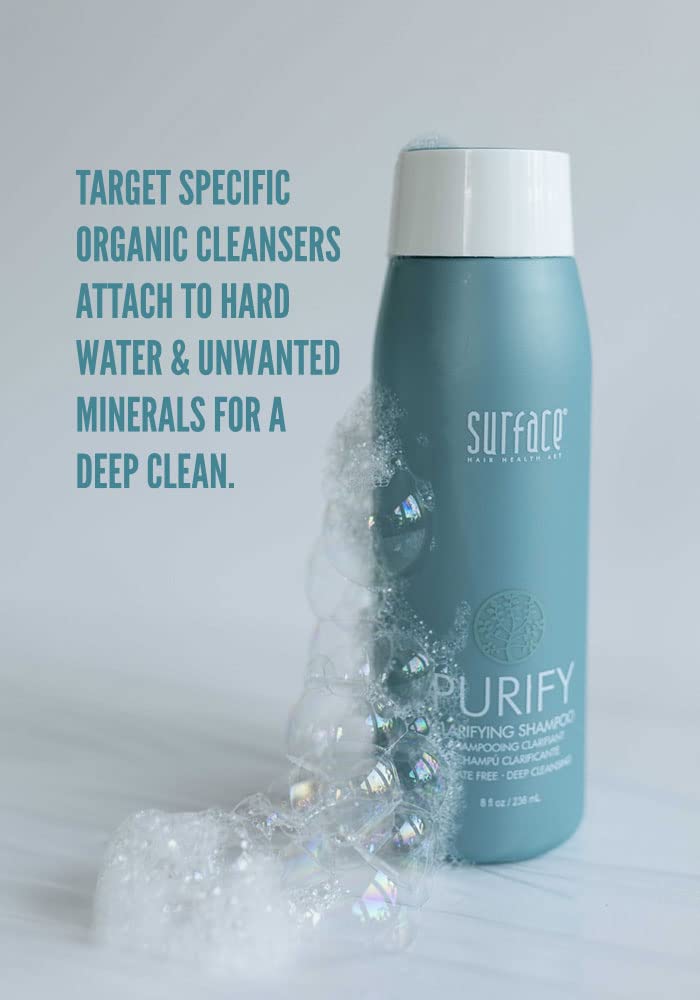 Surface Hair - Purify Clarifying Cleansing Shampoo - Clarify, Deep Cleanse, Sulfate Free