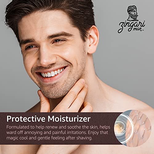 Zingari Man - The Navigator Recovery Splash - Mens Skin Care Aftershave Products - Moisturizer and Body Lotion Wash - Hydration Primer With Cologne and Oil Blend - Sensitive Shaving Treatment