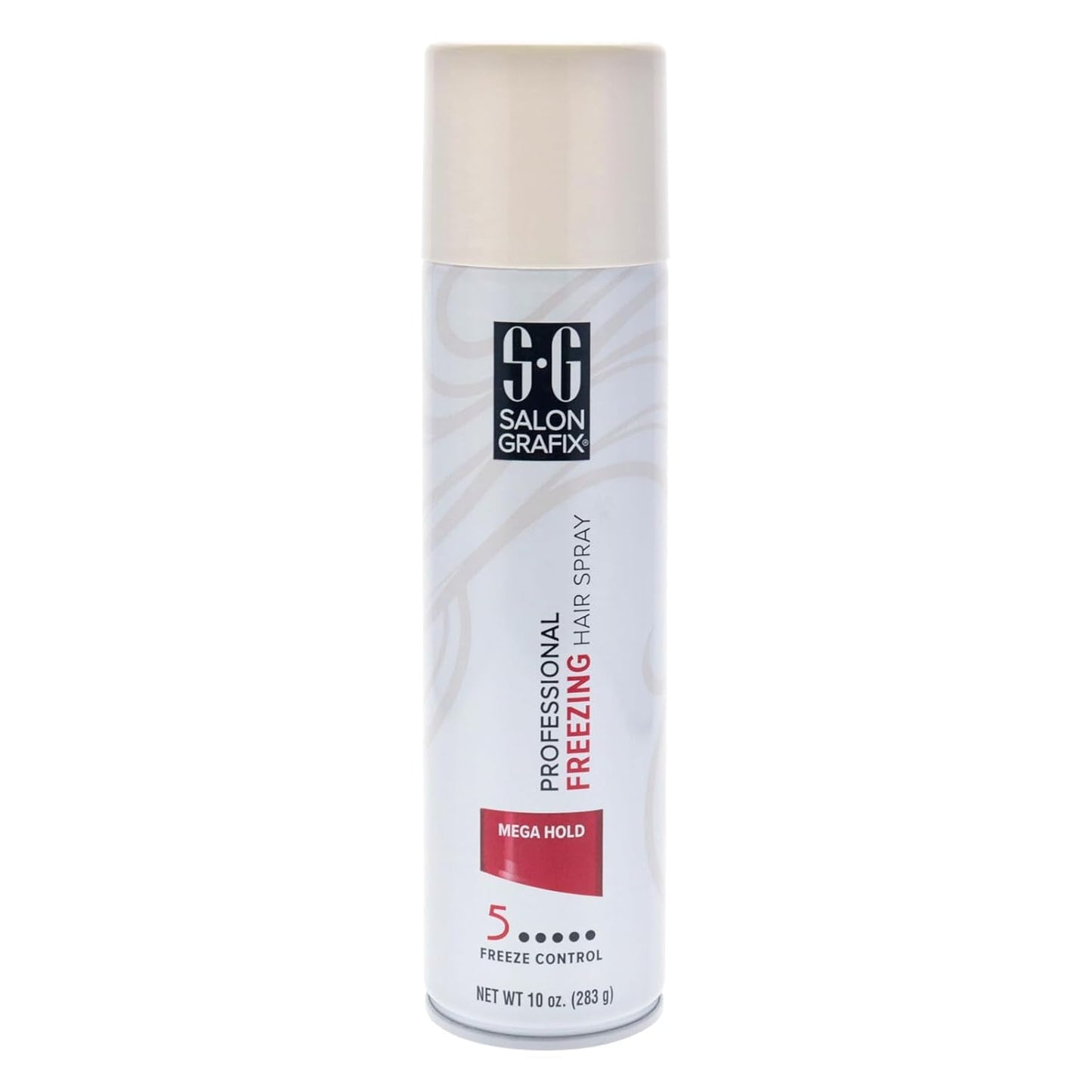 Salon Grafix Professional Freezing Hair Spray, Mega Hold, 10 oz (Pack of 3)