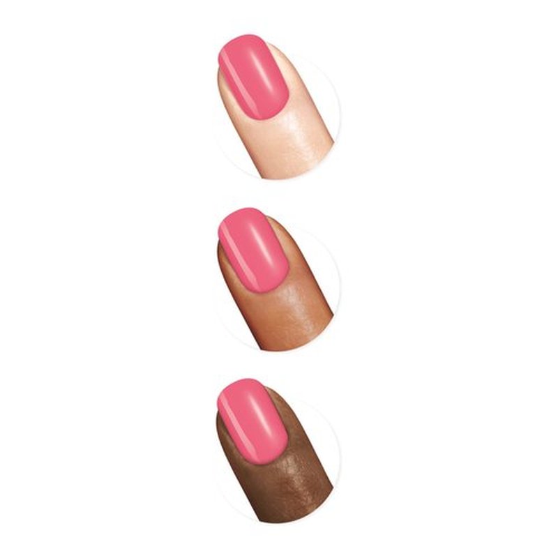 Sally Hansen Miracle Gel™, Rain-Glow, Long Lasting, Gel-Like Formula, No UV Lamp Needed, Pink Nail Polish