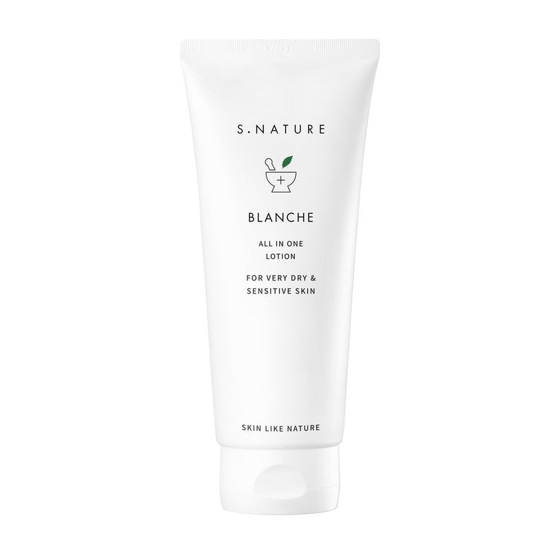 S.NATURE BLANCHE LOTION 200ml | Moisturizer, All in One, Soothing, Panthenol, Allantoin, Centella Asiatica Extract | 6.76Fl Oz