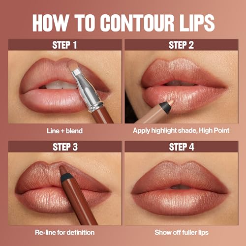 Revlon ColorStay Multi-Liner, Dual-Ended Pencil, Multi-Use for Lips, Face and Eyes, 006 Dynamic Doer