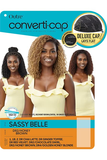 Outre Converti Cap Wig Deluxe Cap Lays Flat SASSY BELLE (2)