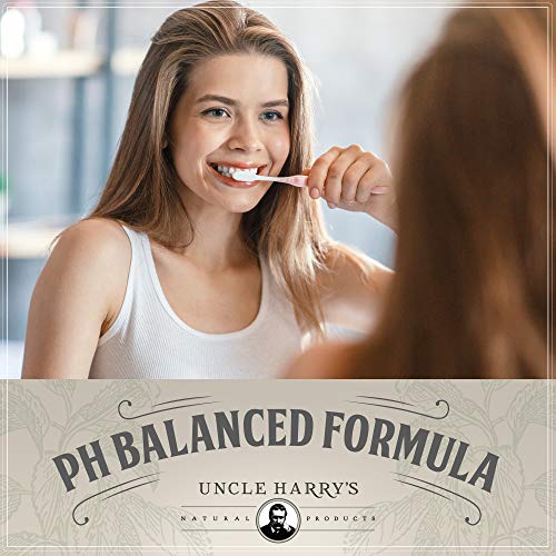 Uncle Harry's Anise Remineralizing Toothpaste | Natural Whitening Toothpaste Freshens Breath & Promotes Enamel | Vegan Fluoride Free Toothpaste (2 Pack)