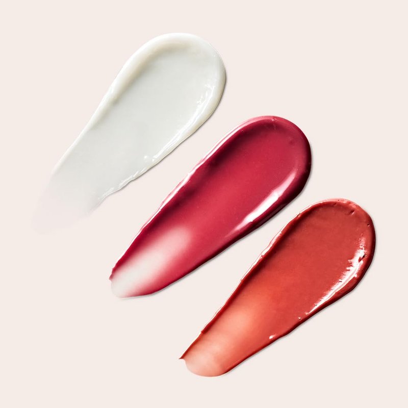 Kaine Glow Melting Lip Balm - Vegan Hydrating Formula for Natural Shine | Rosy Plum, 3.4g / 0.13 fl oz