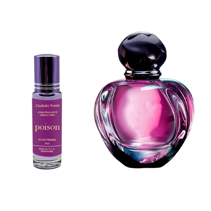 Clashoky Fragrance Perfume Oils Poison Perfume Roll On Body Oil for Women (12ml) (Pack of 1)
