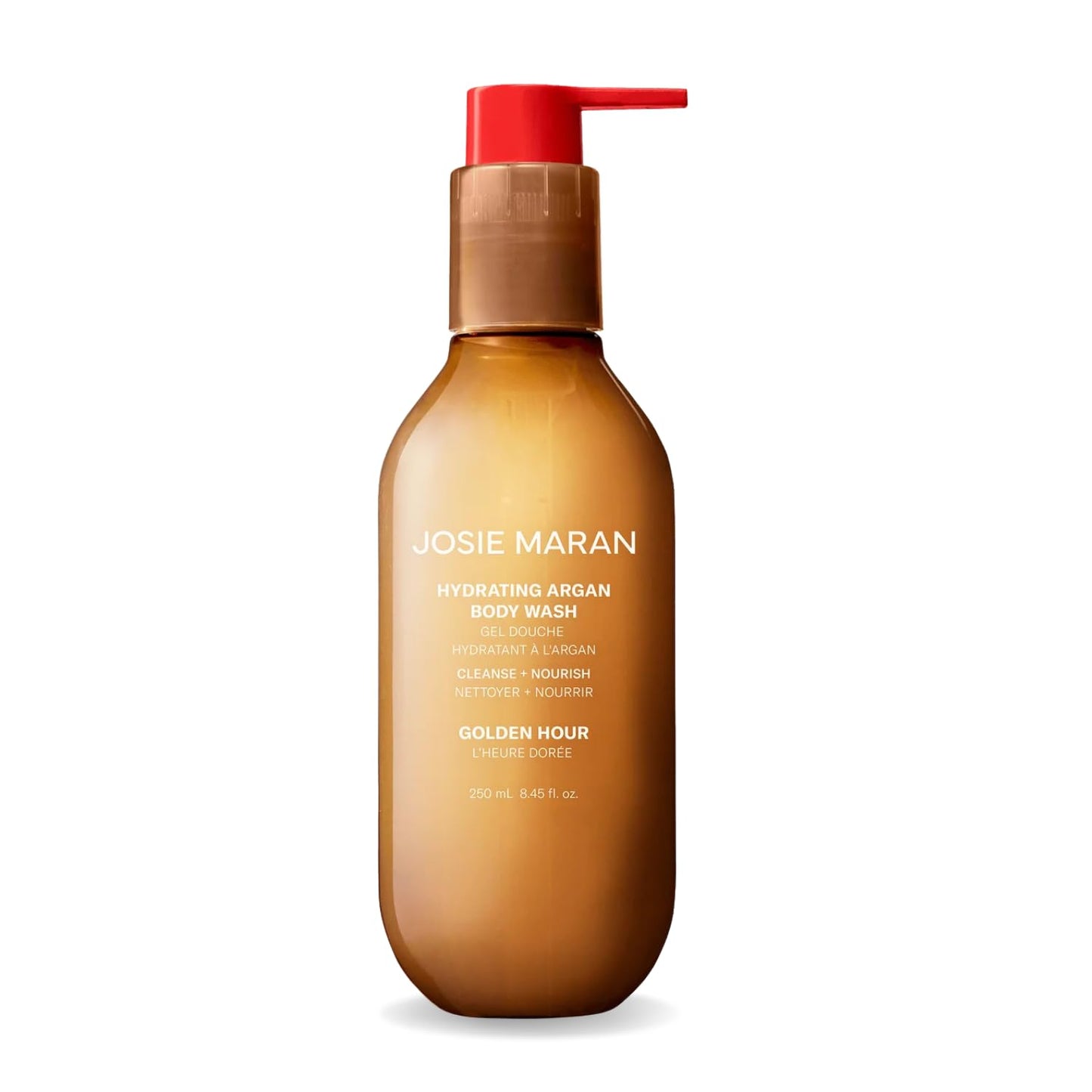 Josie Maran Hydrating Argan Body Wash, Vanilla Vibezzz, 8.45 fl oz