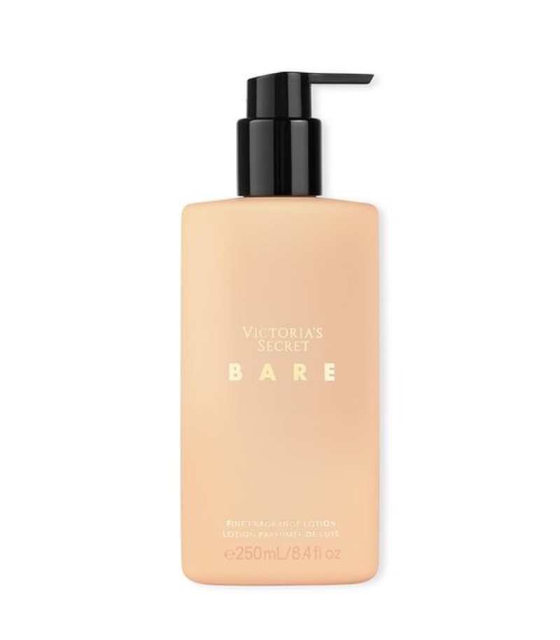 Victoria's Secret Bare Fragrance Lotion, Notes of Australian Sandalwood, Mandarin Madagascar & Egyptian Violet, Scented Body Lotion for Women (8.4 oz)