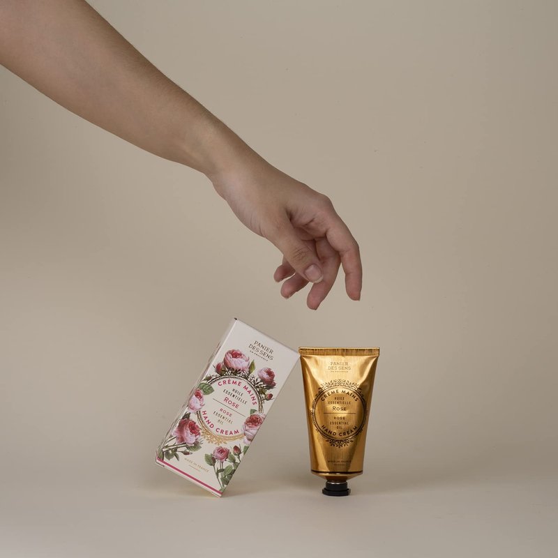 Panier des Sens – Rose Hand Cream – Moisturizing Hand Lotion for Dry Skin – Premium French Hand Cream, Softening Care for Women, 97% Natural Ingredients, 2.5 Fl Oz
