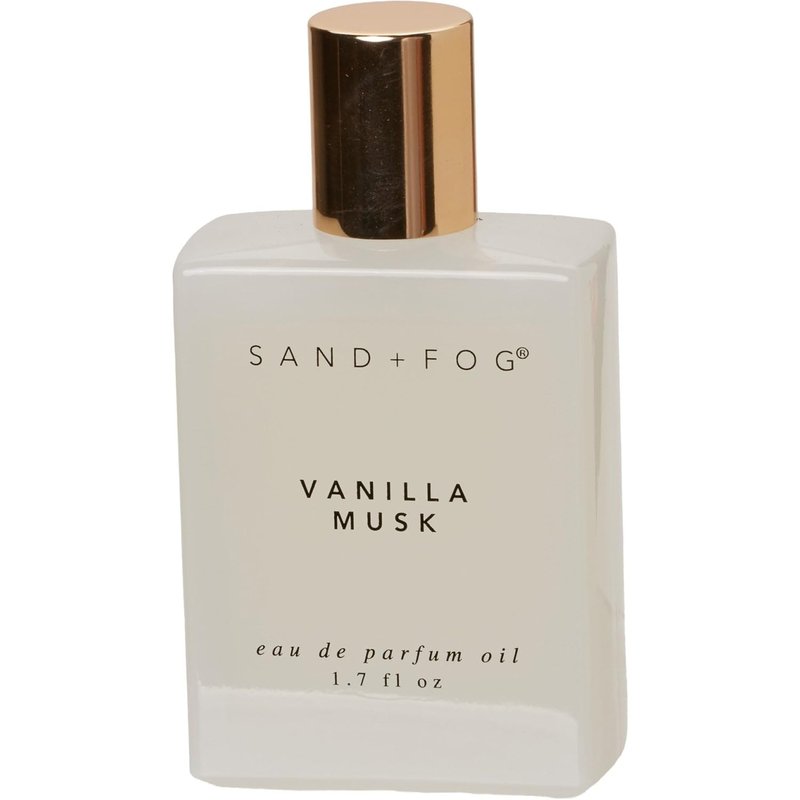 Sand + Fog Vanilla Musk Perfume Eau De Parfum Oil Rollerball 1.7oz 50ml Roll-On Applicator