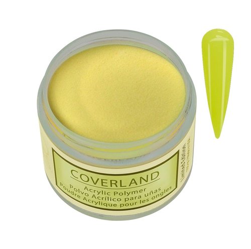 Tones Coverland Acrylic Nail Powder "Lemon Slice" - Limited Edition Acrylic Powder for Nail Design, Sculpting, and Masking Nail Bed Imperfections - Professional Acrylic Nail Supplies - (1.5 Oz)