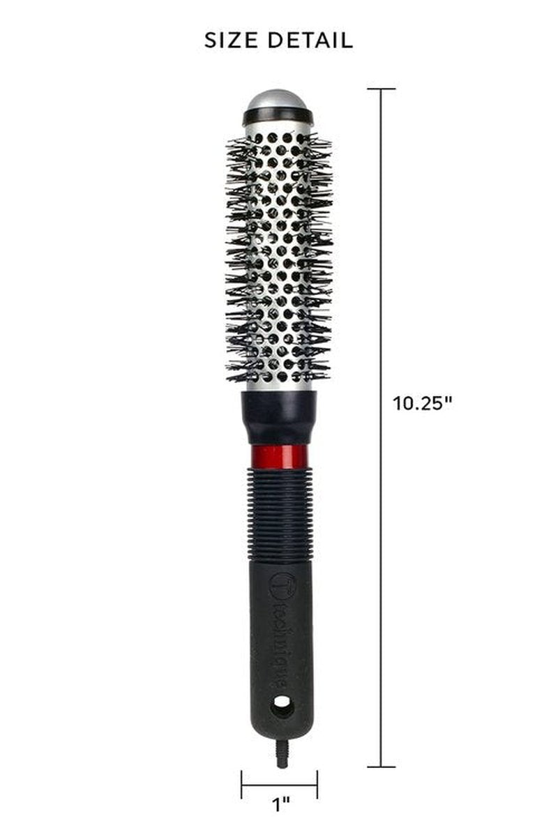 Cricket Thermal Hair Brush #310 1” for Blow-Drying, Curling, and Styling – Heat-Retaining Barrel with Anti-Static Tourmaline Bristles, Round Thermal Brush, Ideal for All Hair Types