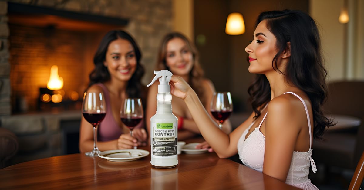 Insect & Pest Control Spray β Extra-Strength Peppermint & Clove Oil Formula β Kills & Repels Spiders, Ants, Gnats, Roaches & More β Family-Safe β Indoor & Outdoor β 16oz