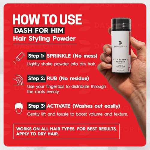 Volumizing Hair Powder for Men & Women ? Root Lifting & Texturizing Styling Powder ? Matte Finish, No Residue, Lightweight Hold ? 0.70 oz (20g)