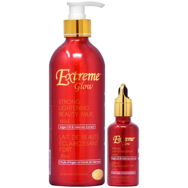 Extreme Glow Lotion 16.8oz + Serum 1.66oz