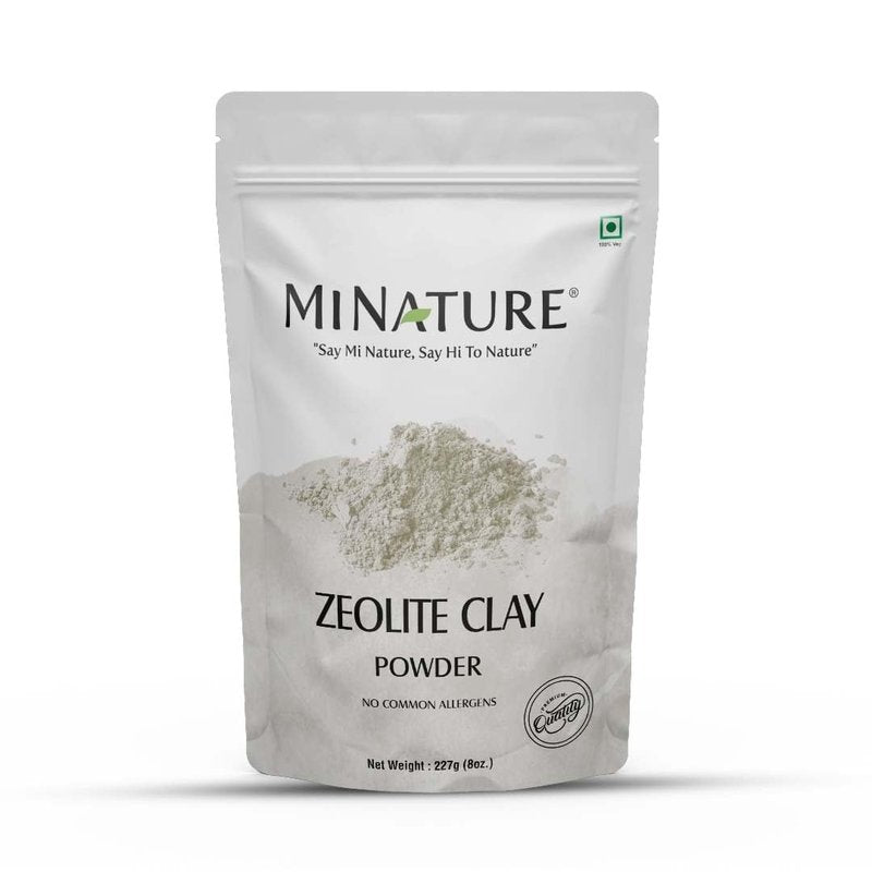 minature Zeolite Clay powder | 227g(8 oz) | Absorbs excess oil | Skincare face masks, scrubs, and body cleansers |Repair Damaged Hair | Vegan | 100% Natural