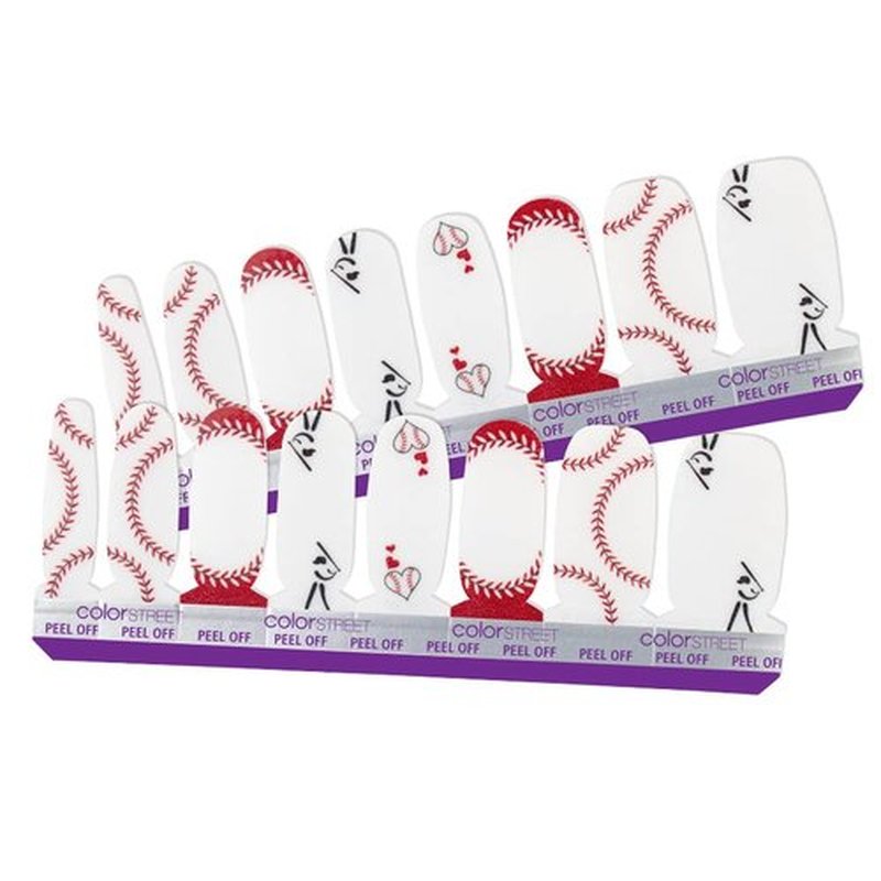 Color Street 'All About That Base' Clear Overlay Design (FDL024) - Nail Polish Strips