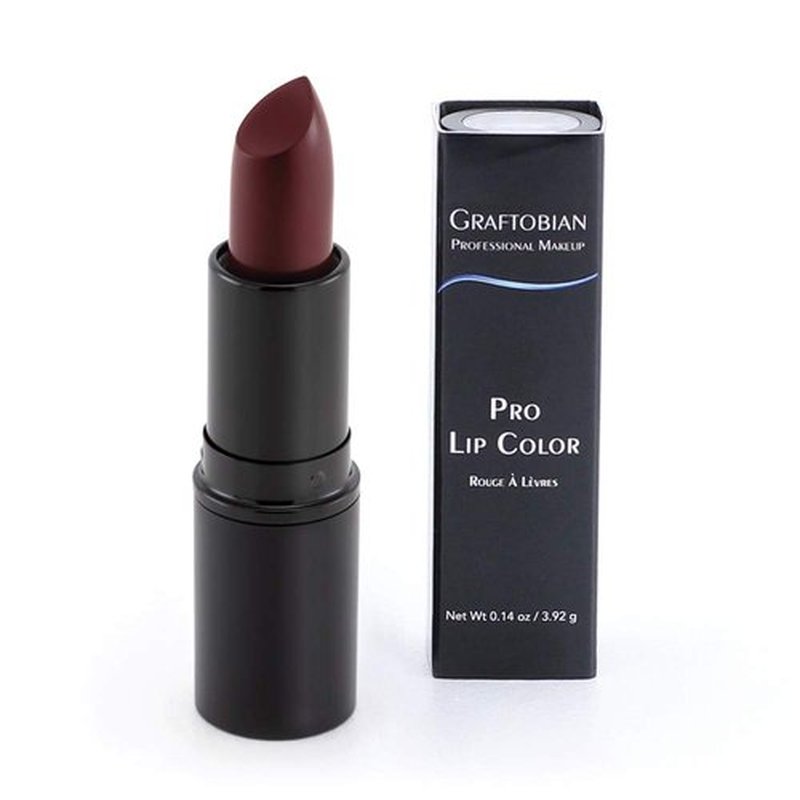 Graftobian Professional Color Lipstick - Ultra Long-Wearing, Comfortable Texture, Full Range of HD Shades, For All Skin Tones and Undertones, Velvety Smooth Semi-Matte Finish, Death by Chocolate