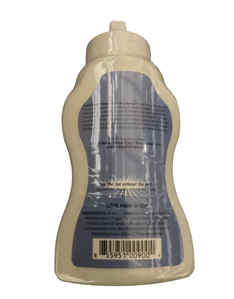 Boy Butter H2O - 9 fl oz squeeze bottle