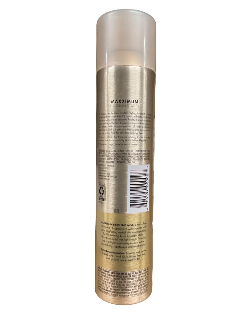 NEXXUS MAXXIMUM Control, Finishing Mist 10 oz (Pack of 2)