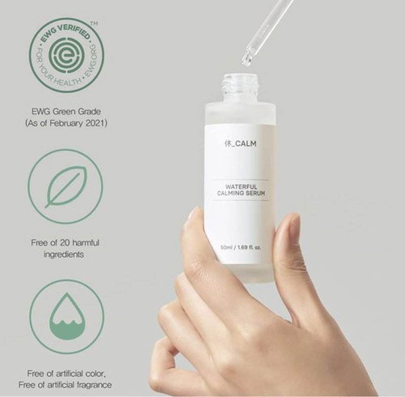 Waterful Calming Serum โ 86% Succulent Extract, Niacinamide & Hyaluronic Acid for Deep Hydration & Soothing | Vegan, Fragrance-Free Korean Skincare for Oily, Sensitive & Acne-Prone Skin -1.69 fl.oz.