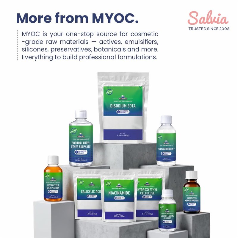 MYOC Aloe Vera Juice (240 ml / 8.11 fl oz) - Cosmetic Grade Liquid Base for Gels Toners Serums Creams Haircare & DIY Formulations