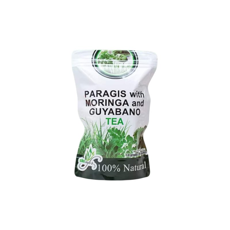 Paragis with Moringa and Guyabano Tea - 20 Sachets (1.8g Each) - Nourishing Herbal Blend for Wellness Support