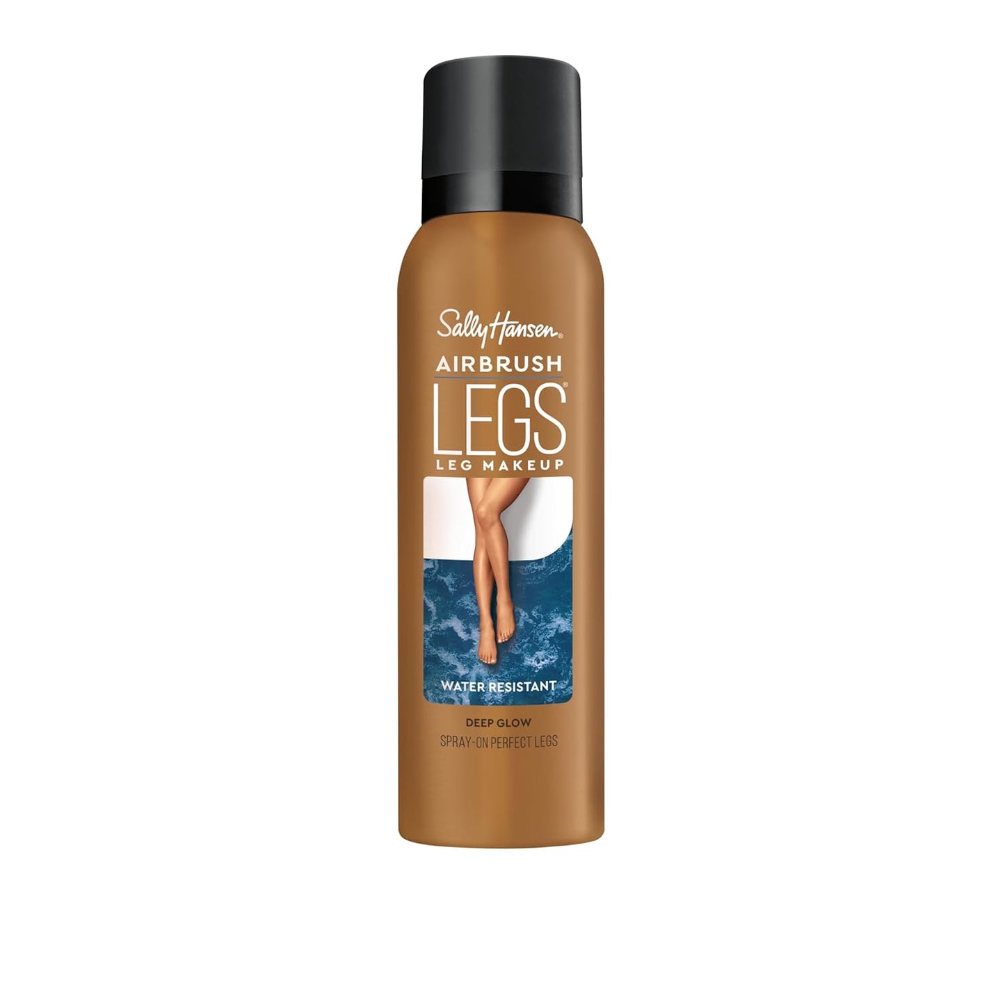 Sally Hansen Airbrush Legs, Leg Makeup Lotion, Deep 4 Oz, Pack of 2