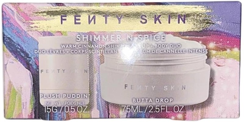 Fenty Skin Shimmer N Spice Warm Cinnamon Shimmering Lip and Body Duo