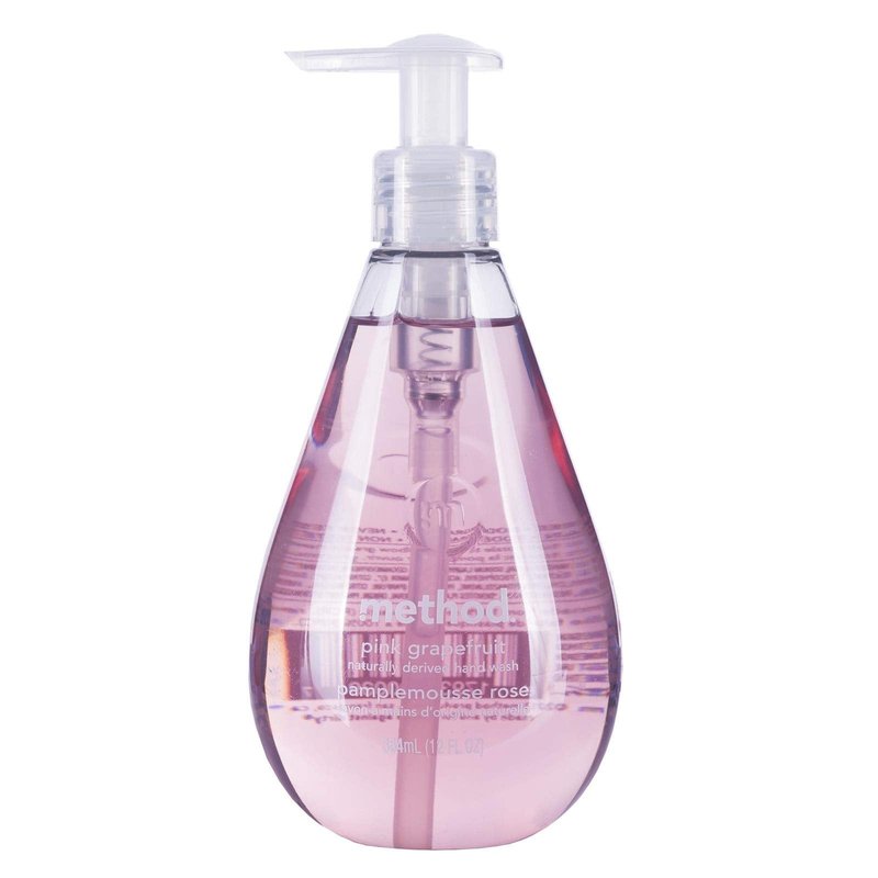 Method Gel Hand Wash, Pink Grapefruit, 12 Ounce