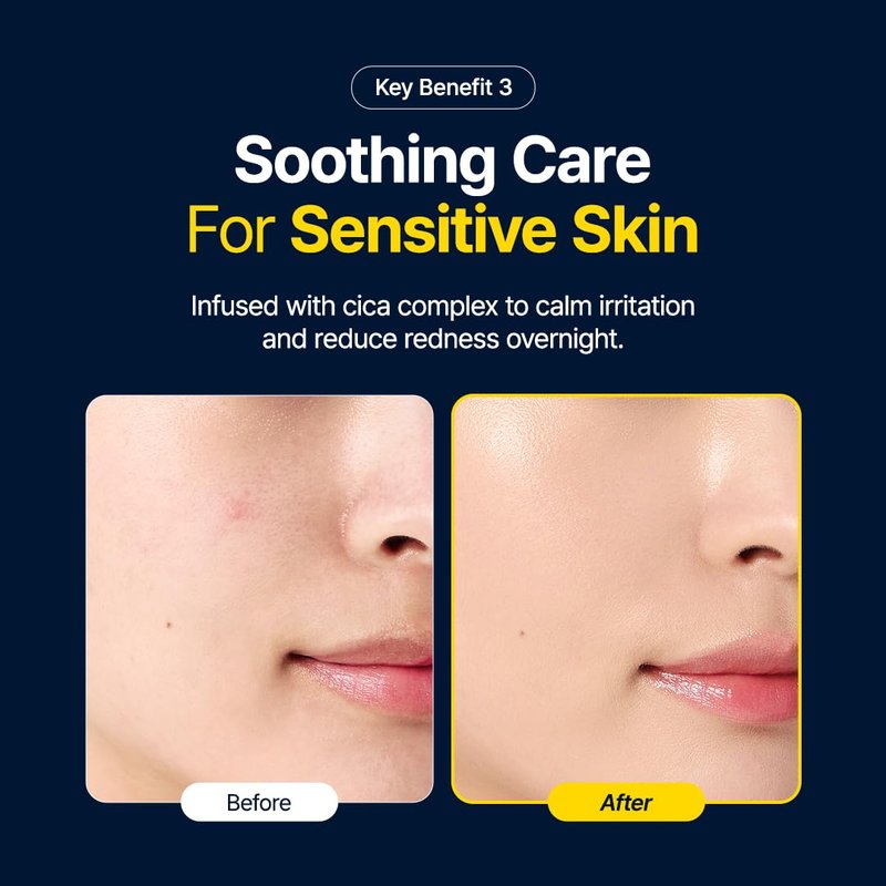 PURITO Luminous Ceramide Sleeping Pack | Overnight Recovery Cream with Five Ceramides for Dry & Sensitive Skin | Ceramide, Hydration Lock | Vegan & Cruelty-Free, Korean Skincare, 100mL / 3.38 fl.oz