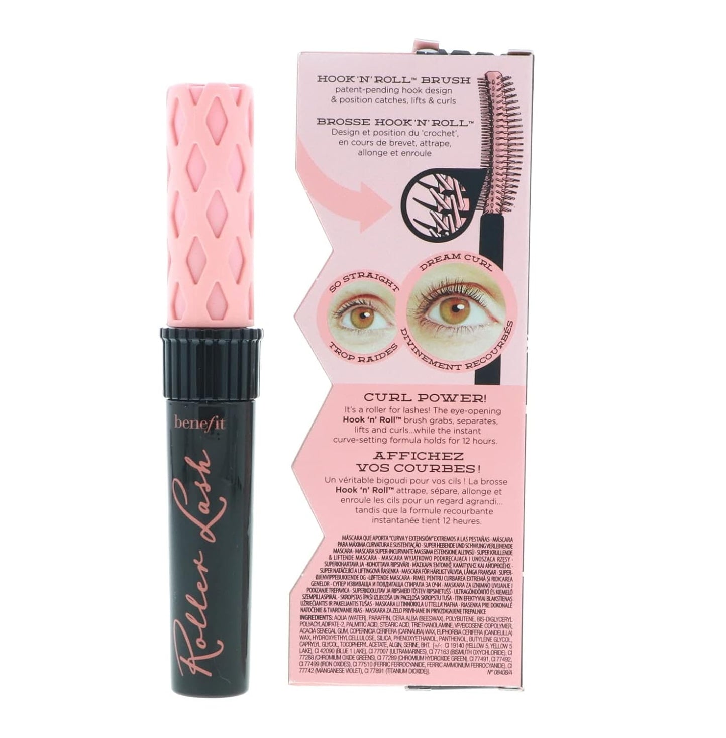 Benefit Cosmetics Roller Lash Super Curling & Lifting Mascara in Black 0.3 oz