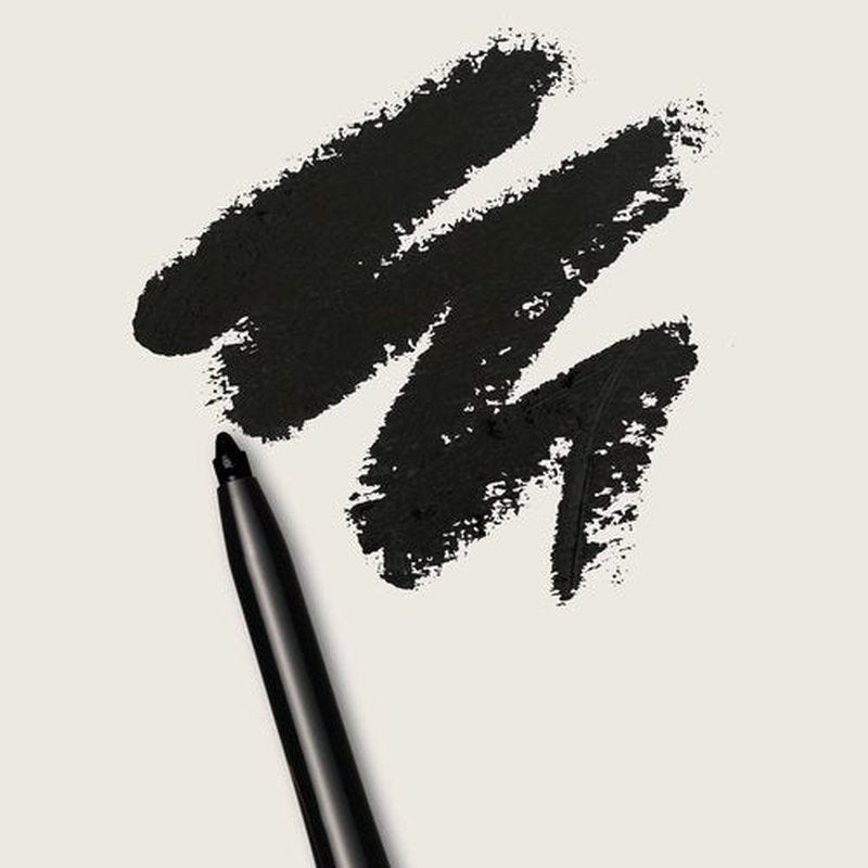 Sandstone Scandinavia Black Waterproof Eyeliner Pencil - Vegan Hypoallergenic Eyeliner for Sensitive Eyes - Smudge Proof Gel Eyeliner Black - Anti-Aging Properties Hypoallergenic Makeup
