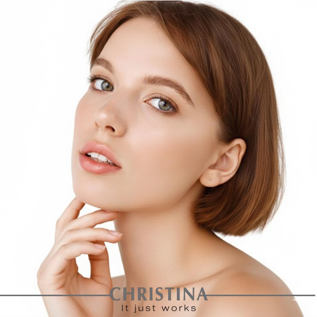 Christina - Collagen Face Moisturizer with Hyaluronic Acid – Marine Restore Cream for Hydration, Wrinkle Reduction, and Skin Firming – Lightweight Anti-Wrinkle Facial Cream for Ages 20-50+ - 60 ml