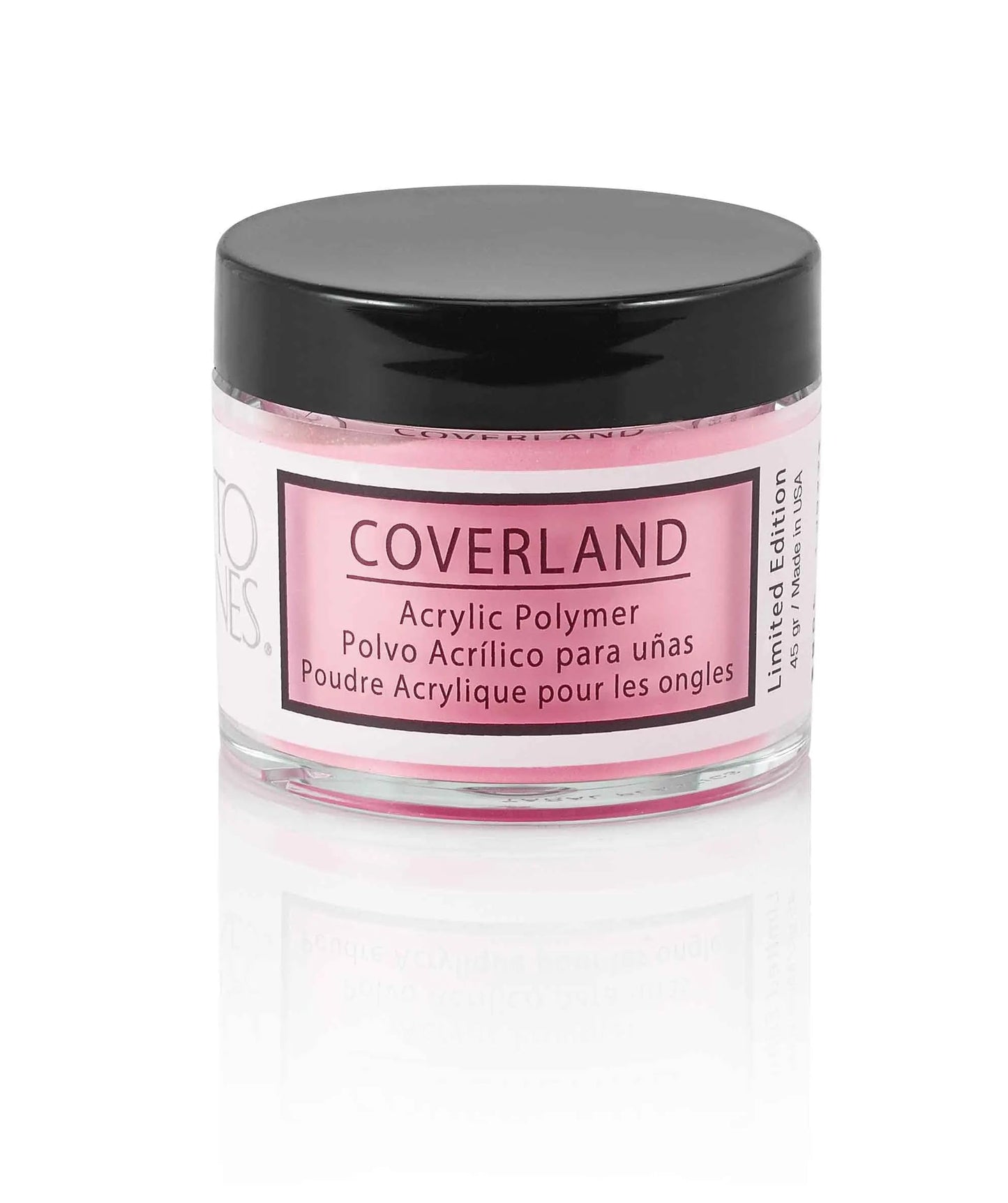 Tones Coverland Acrylic Nail Powder "Dream House" - Limited Edition Acrylic Powder for Nail Design, Sculpting, and Masking Nail Bed Imperfections - Professional Acrylic Nail Supplies - (1.5 Oz)