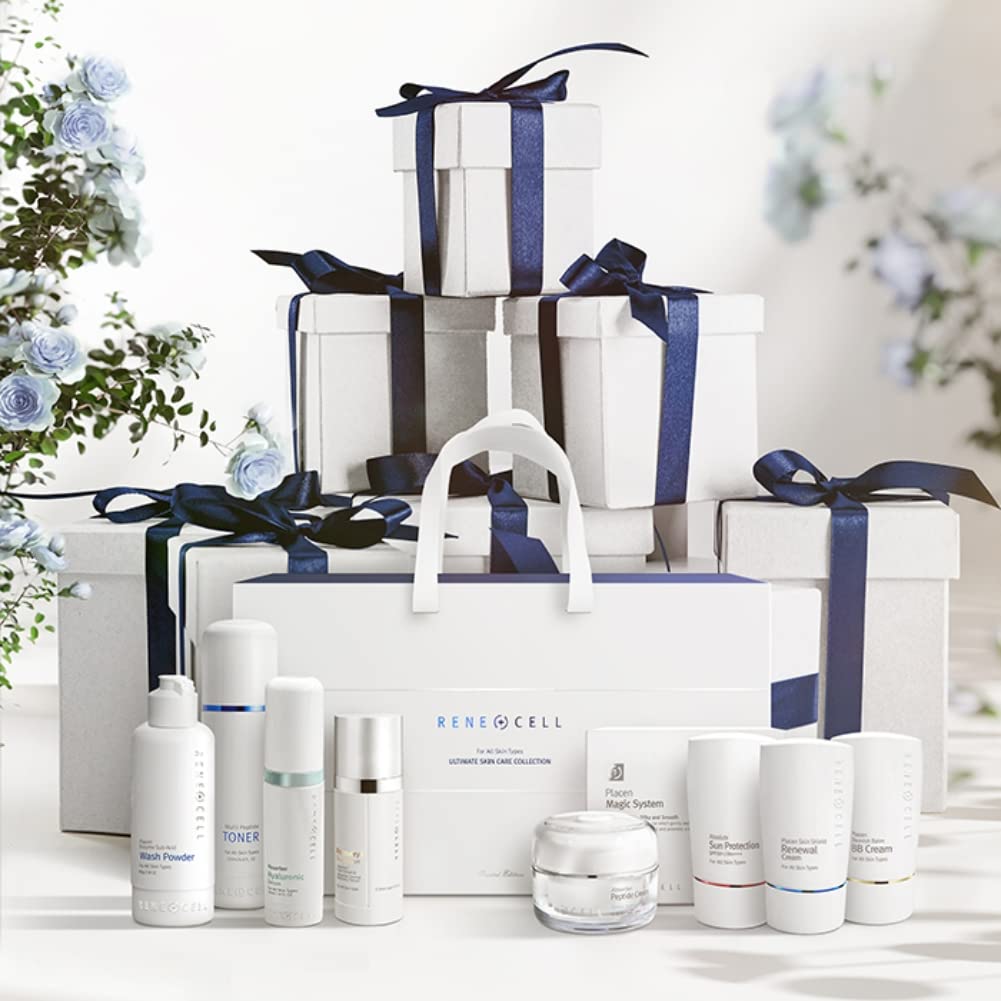 RENECELL Ultimate Skincare Collection (10EA) Full Set - New Package for All Skin Types