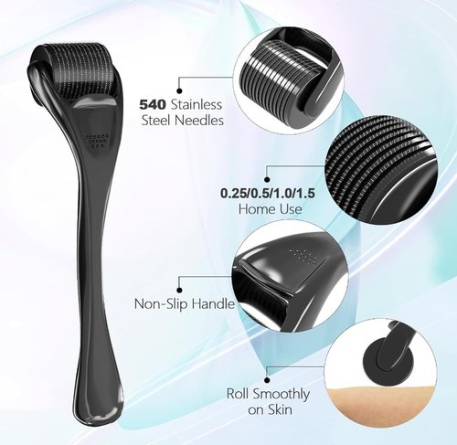 Derma Roller Is 0.25mm For Home Use With Storage Case