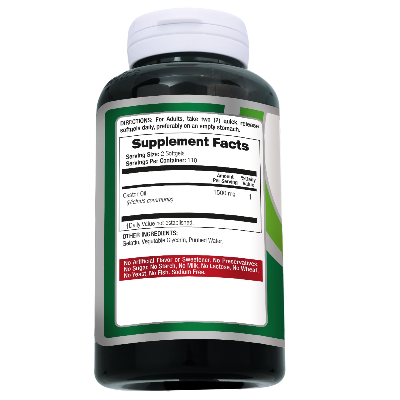 FITO MEDIC'S Lab | Castor Oil Pills |220 softgels | Castor Oil softgels | Concentrate Extract