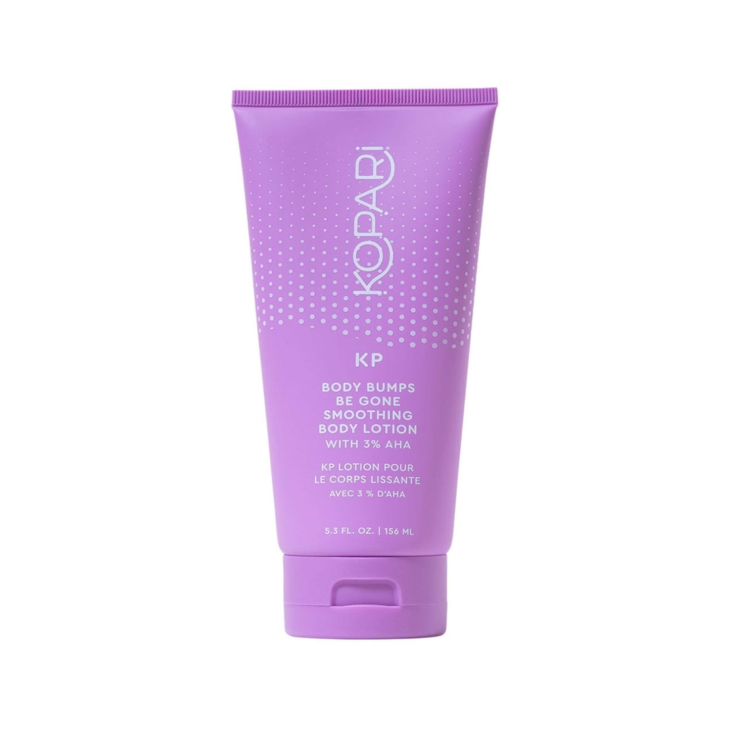 Kopari KP Body Bumps Be Gone Smoothing Body Lotion with 3% AHA, Shea Butter and Sweet Almond Oil, Moisturizing KP Lotion for Body - 5.3 oz