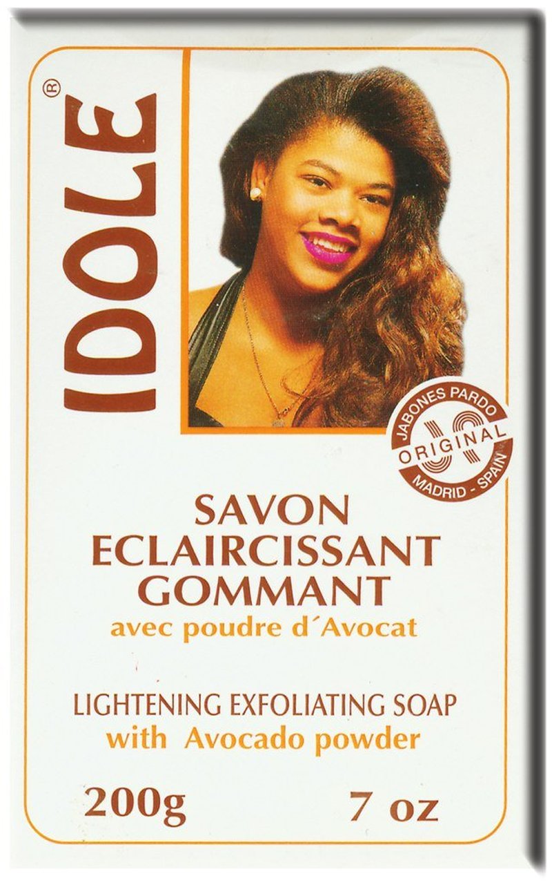 Idole Soap - Lightening Exfoliating With Avocado Powder 7oz each (3 Pack)