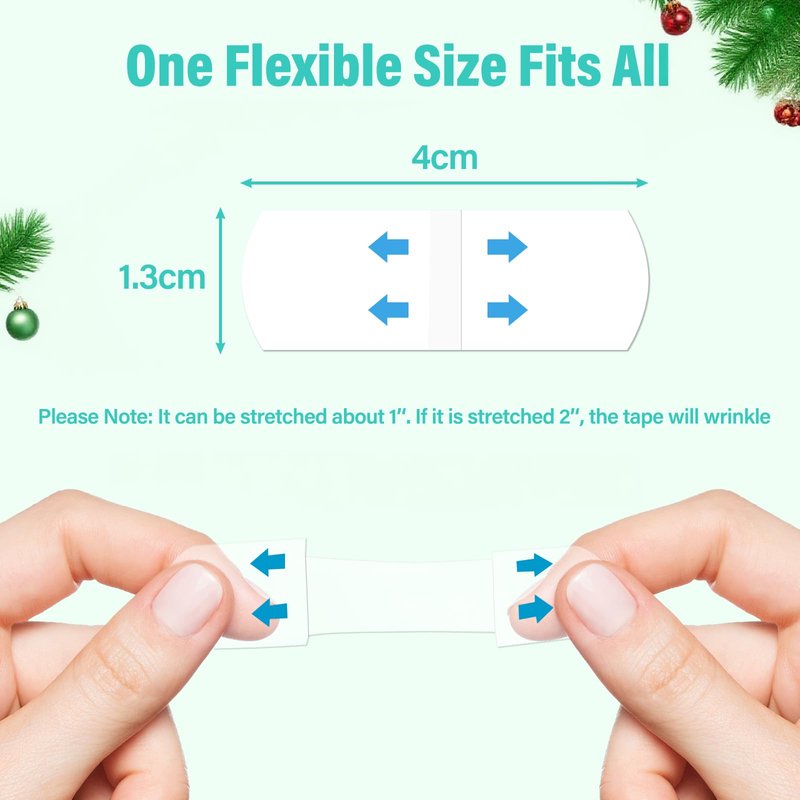 Neck Tape Lifting Invisible, Face Lift Tape Instant Facelift Under Makeup, V Edge Patches Skin Lifter Tapes for Turkey Neck, Loose Sagging Skin, Wrinkle, Jowl, Eye, Double Chin (1 Count (Pack of 196))