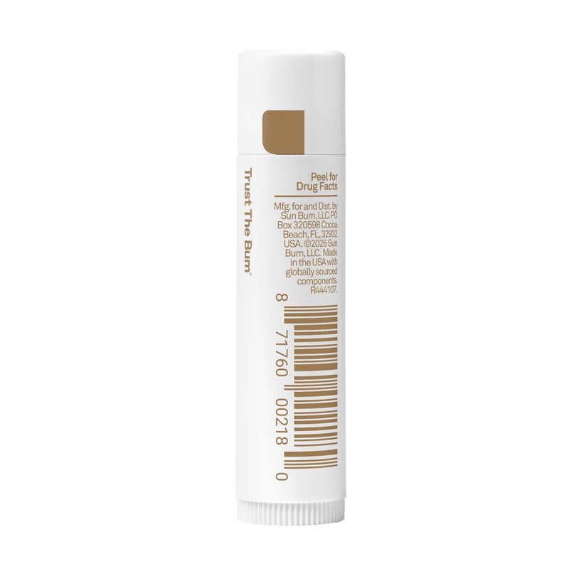 Sun Bum SPF 30 Mineral Sunscreen Lip Balm - Hawaii Act 104 Compliant (Octinoxate & Oxybenzone Free) - Zinc-Based Broad Spectrum UVA/UVB Lip Protection - 0.15 oz Stick