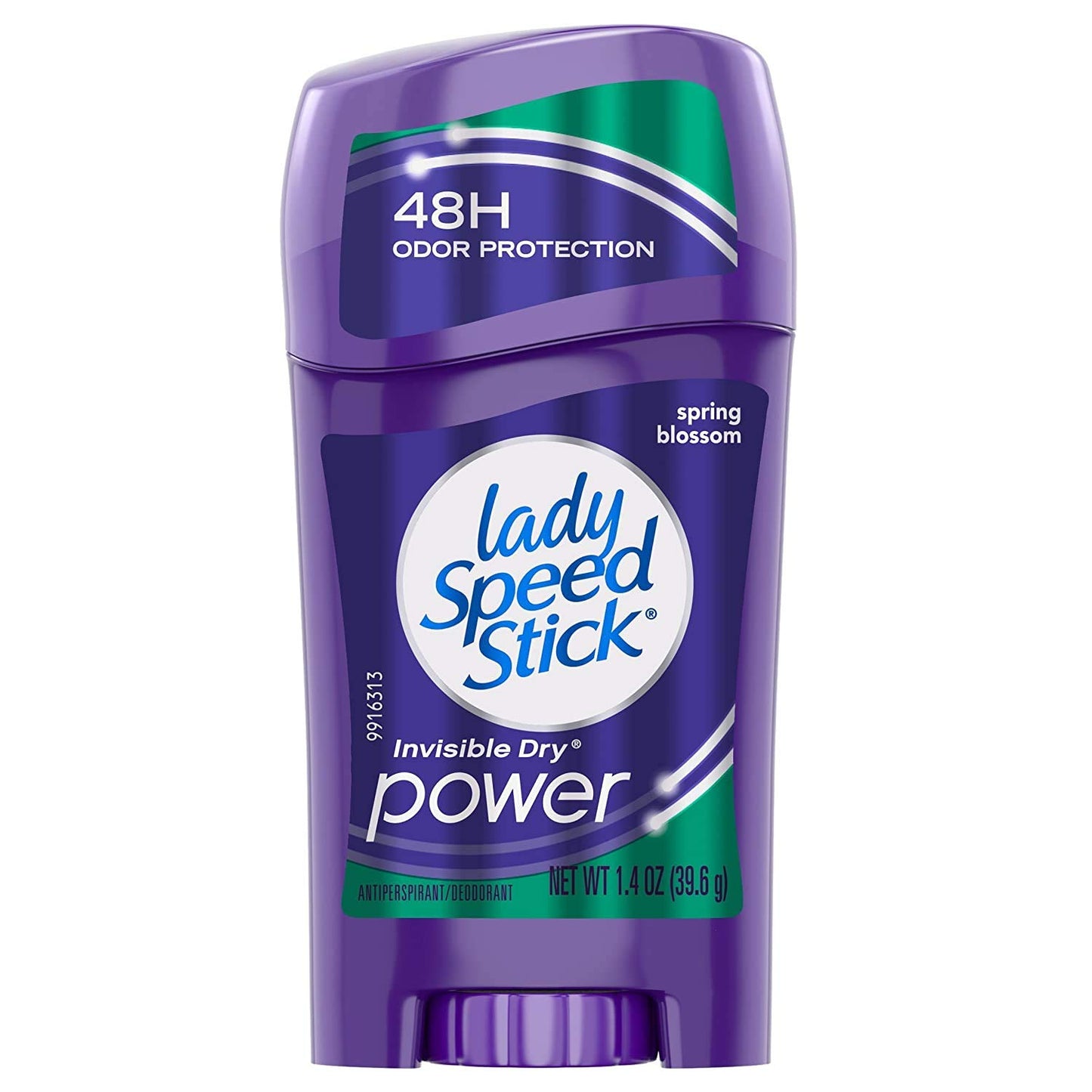 Lady Speed Stick Invisible Dry Power Underarm Antiperspirant Deodorant for Women, Powder Fresh - 2.3 ounce (6 Pack)