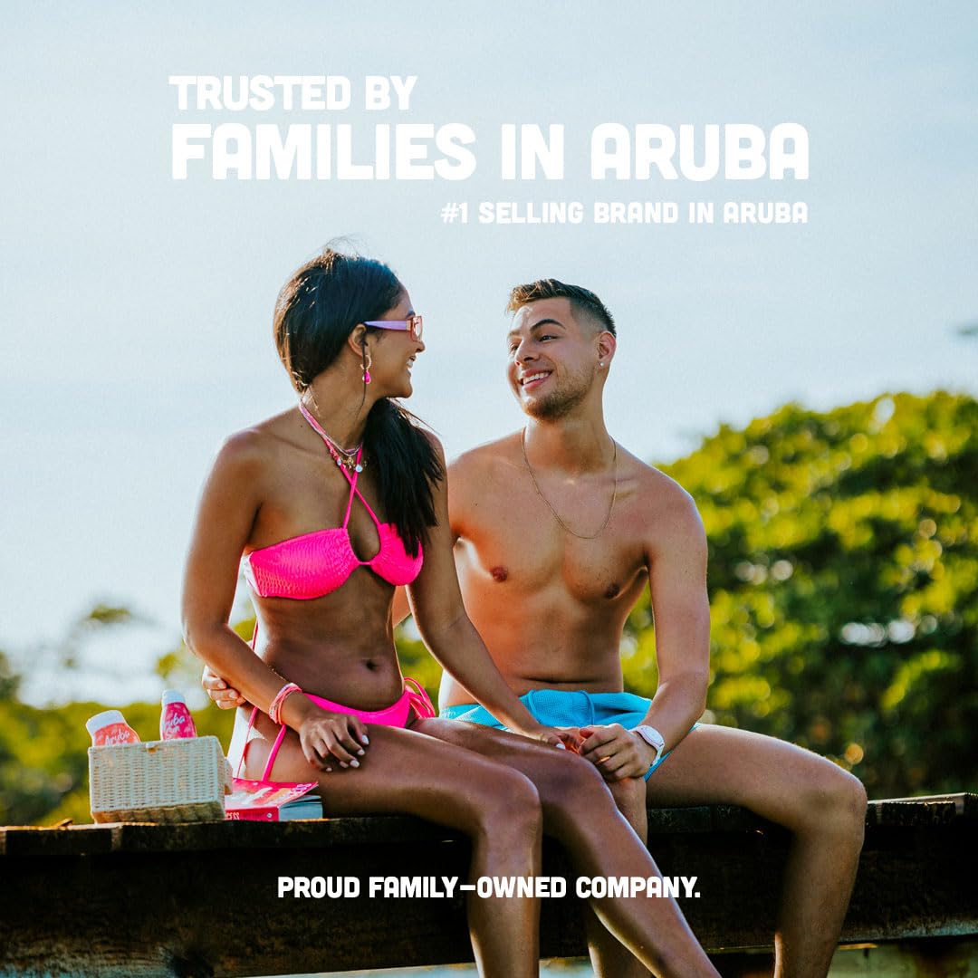 Aruba Sun SPF 50 Sunscreen Spray 6oz - Reef Act Compliant no 67 Octinoxate & Oxybenzone Free - Sun Screen Broad Spectrum UVA/UVB - Sunscreen Waterproof and Non-Greasy